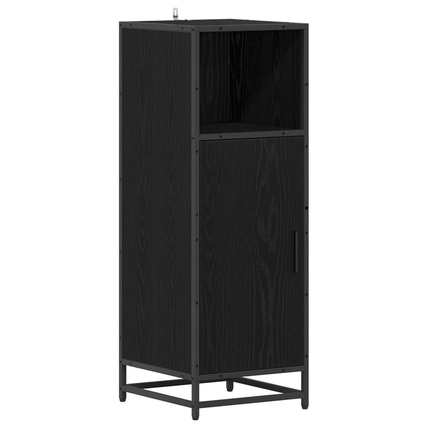 vidaXL Σετ Επίπλων Μπάνιου 3 τμχ. Μαύρη Οξυά 65 x 33 x 60 εκ