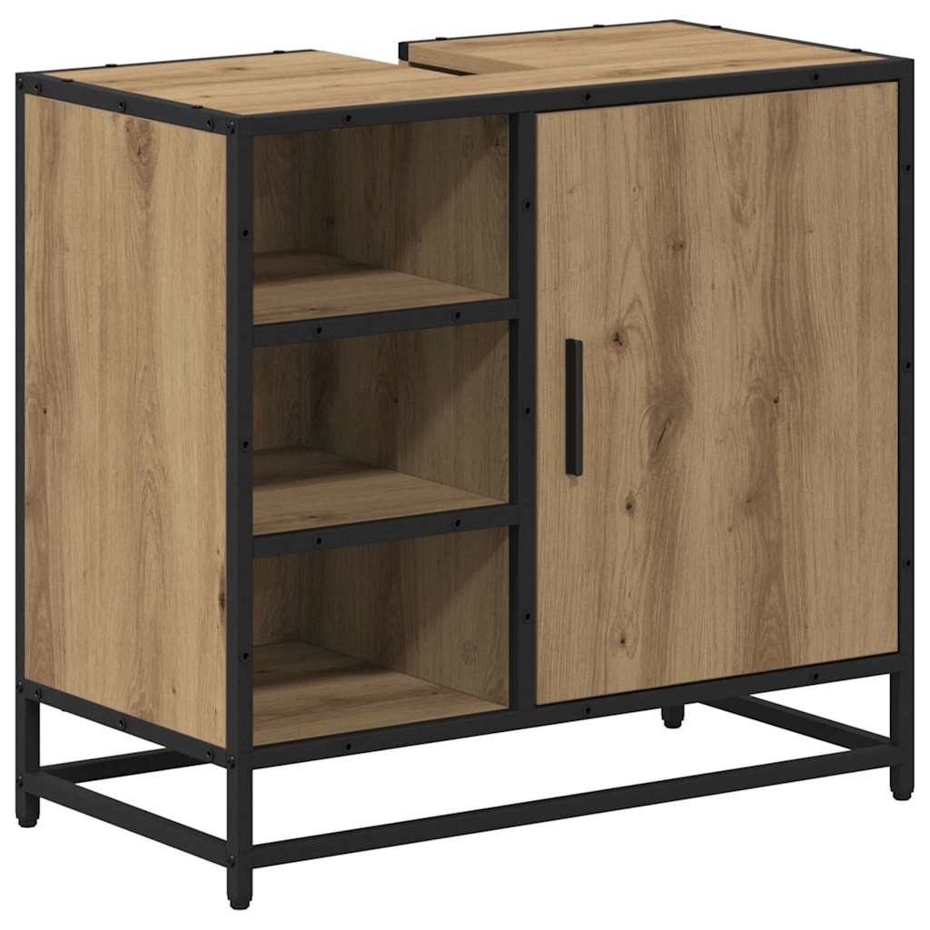 vidaXL Σετ Επίπλων Μπάνιου 3 τμχ. Artisan Oak