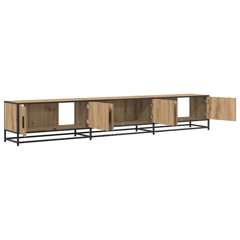 vidaXL Μονάδες TV 2 pcs Artisan Oak 240 x 35 x 41 εκ