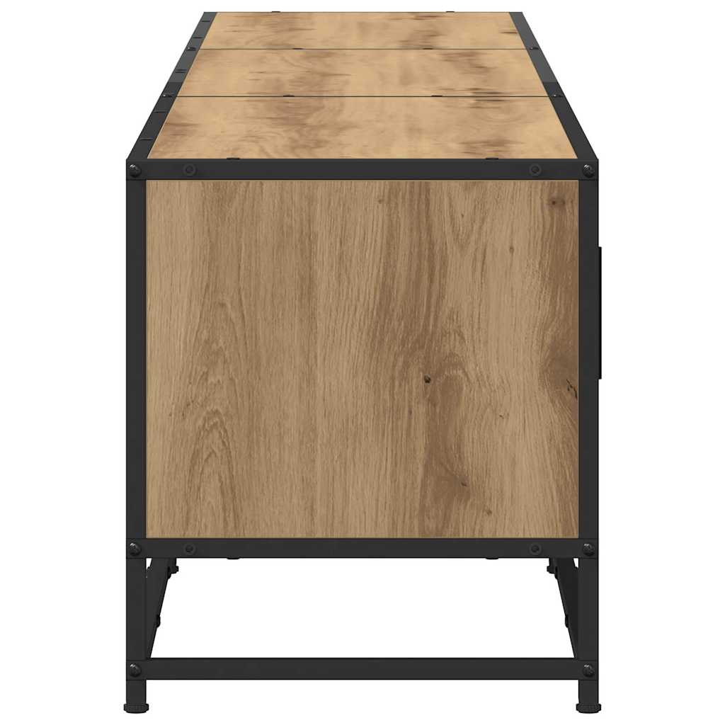 vidaXL Μονάδες TV 2 pcs Artisan Oak 240 x 35 x 41 εκ
