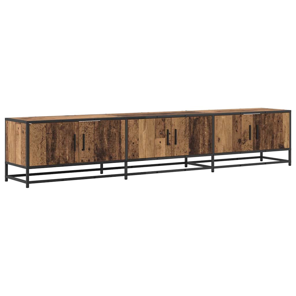 vidaXL Μονάδες TV 2 pcs Παλιό Ξύλο 210 x 35 x 41 εκ Επεξεργασμένο ξύλο
