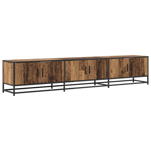 vidaXL Μονάδες TV 2 pcs Παλιό Ξύλο 210 x 35 x 41 εκ Επεξεργασμένο ξύλο