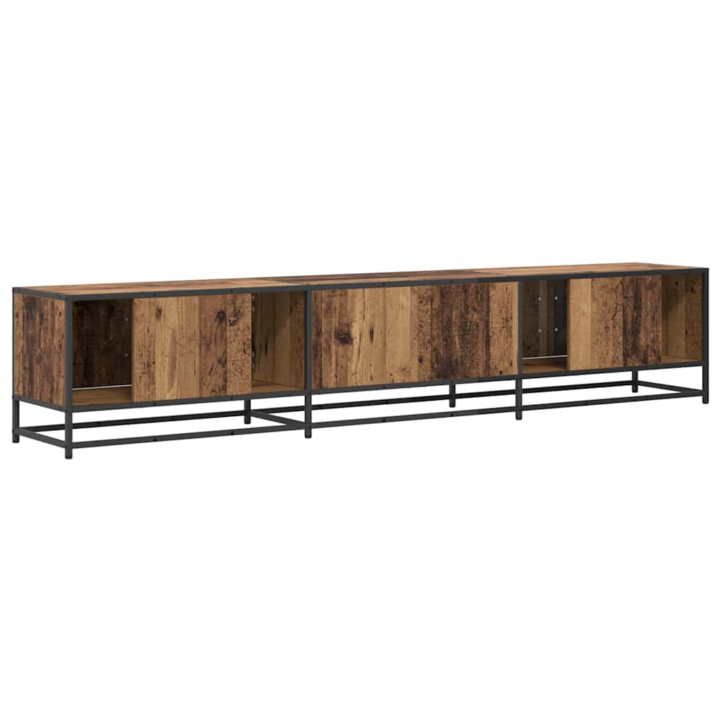 vidaXL Μονάδες TV 2 pcs Παλιό Ξύλο 210 x 35 x 41 εκ Επεξεργασμένο ξύλο