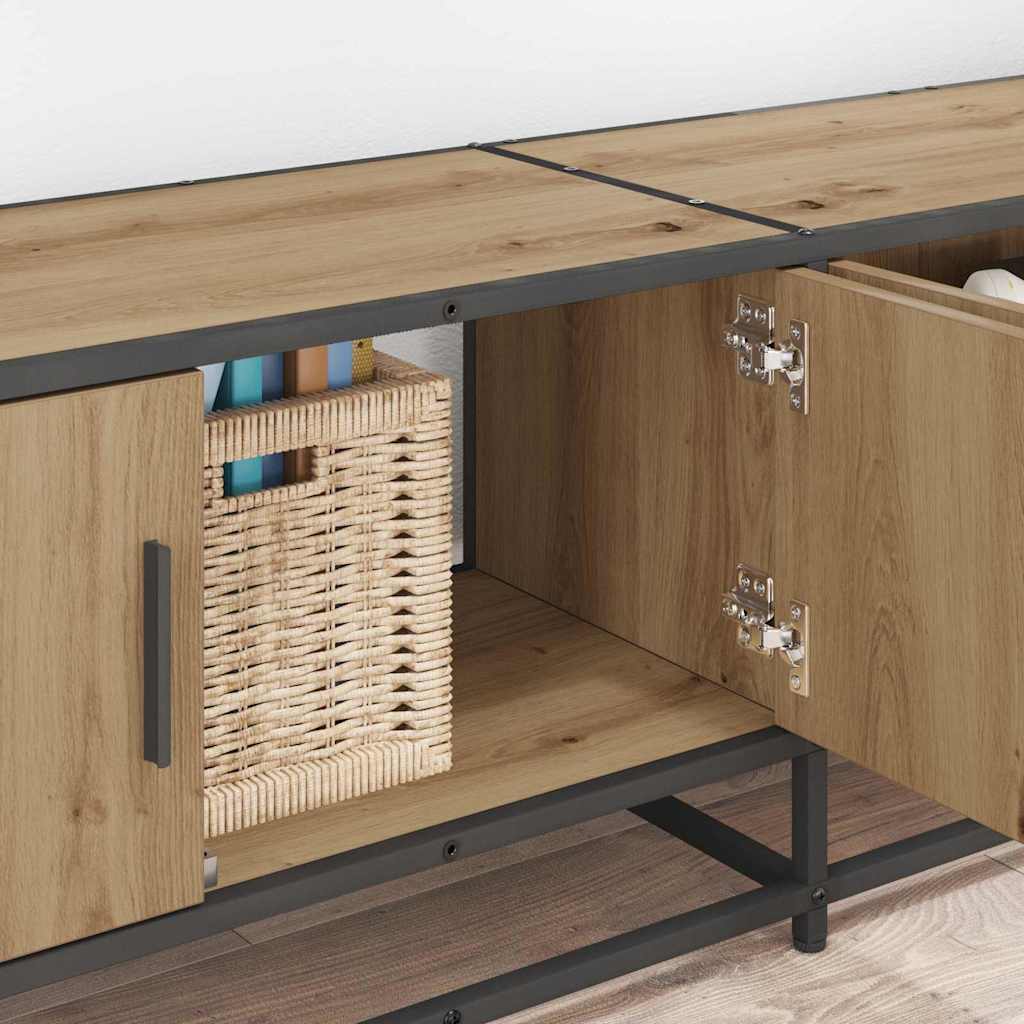 vidaXL Μονάδες TV 2 pcs Artisan Oak 210 x 35 x 41 εκ