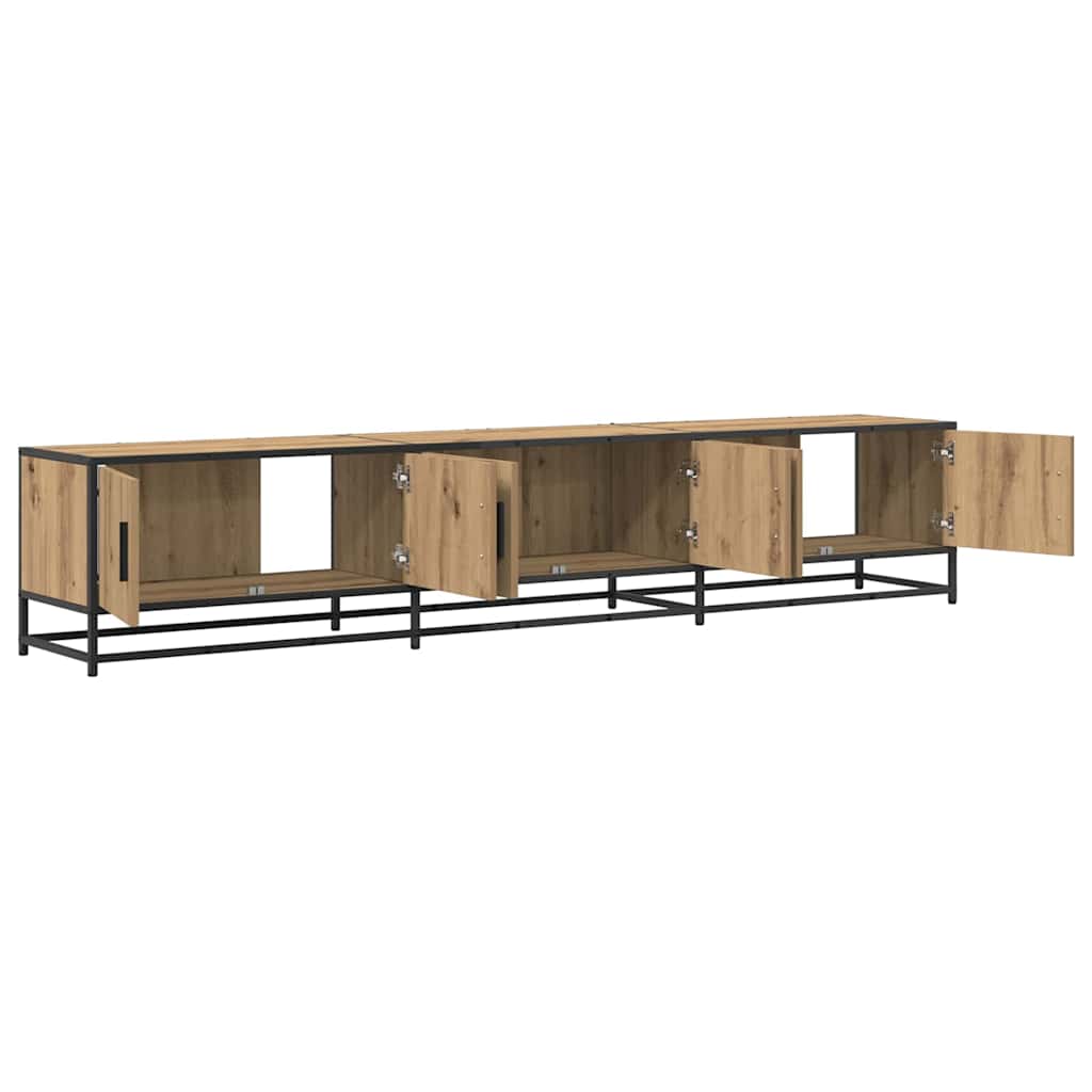 vidaXL Μονάδες TV 2 pcs Artisan Oak 210 x 35 x 41 εκ