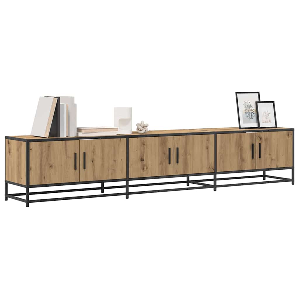 vidaXL Μονάδες TV 2 pcs Artisan Oak 210 x 35 x 41 εκ