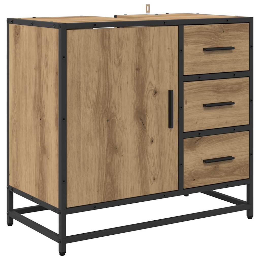 vidaXL Σετ Επίπλων Μπάνιου 2 τμχ. Artisan Oak 65 x 33 x 60 εκ