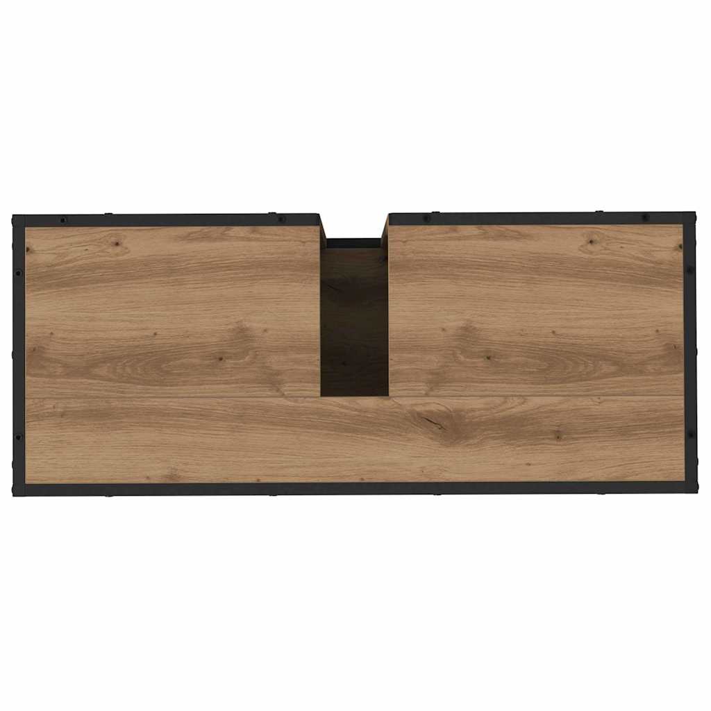 vidaXL Σετ Επίπλων Μπάνιου 2 pcs Artisan Oak Επεξεργασμένο ξύλο