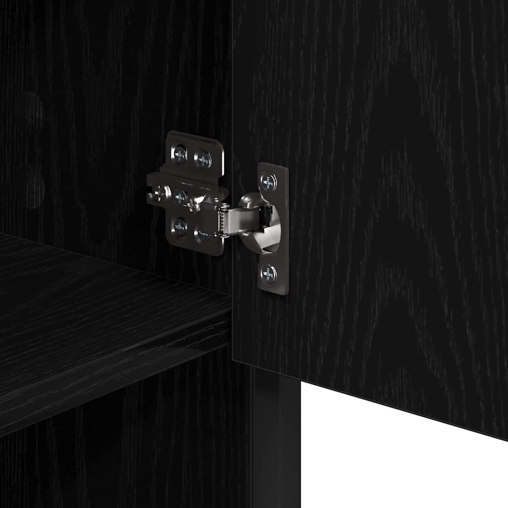 vidaXL Σετ Επίπλων Μπάνιου με πόρτα 3 pcs Παλαιό ξύλο 90 x 33 x 60 εκ.