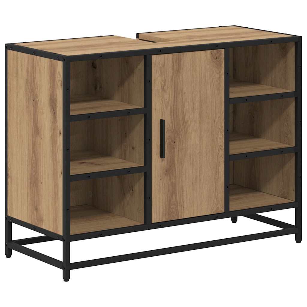 vidaXL Σετ Επίπλων Μπάνιου 3 τμχ. Artisan Oak 80 x 33 x 60 εκ