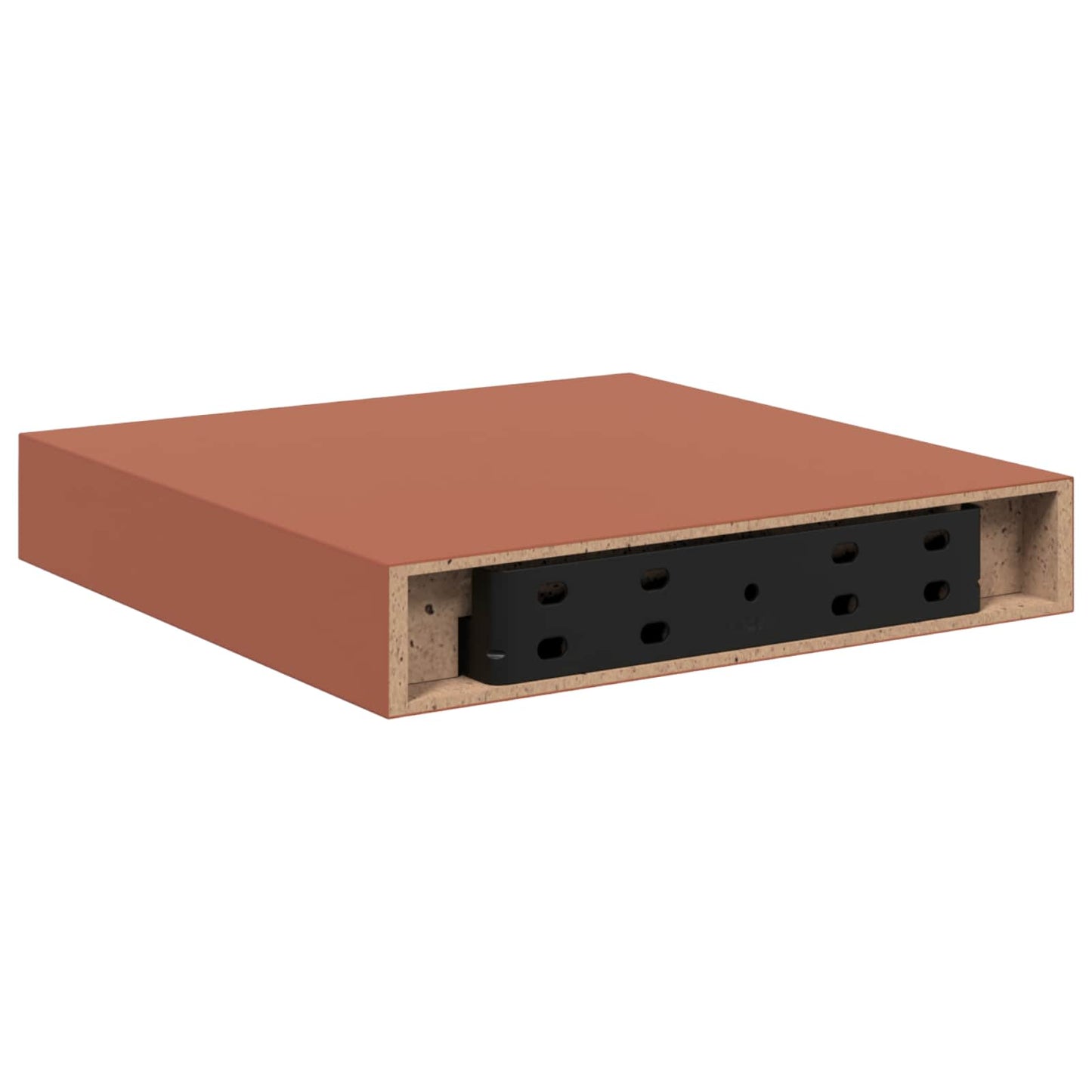 vidaXL Ράφι Τοίχου Επιτοίχιο 4 τμχ. Κόκκινο 23 x 23,5 x 3,8 cm