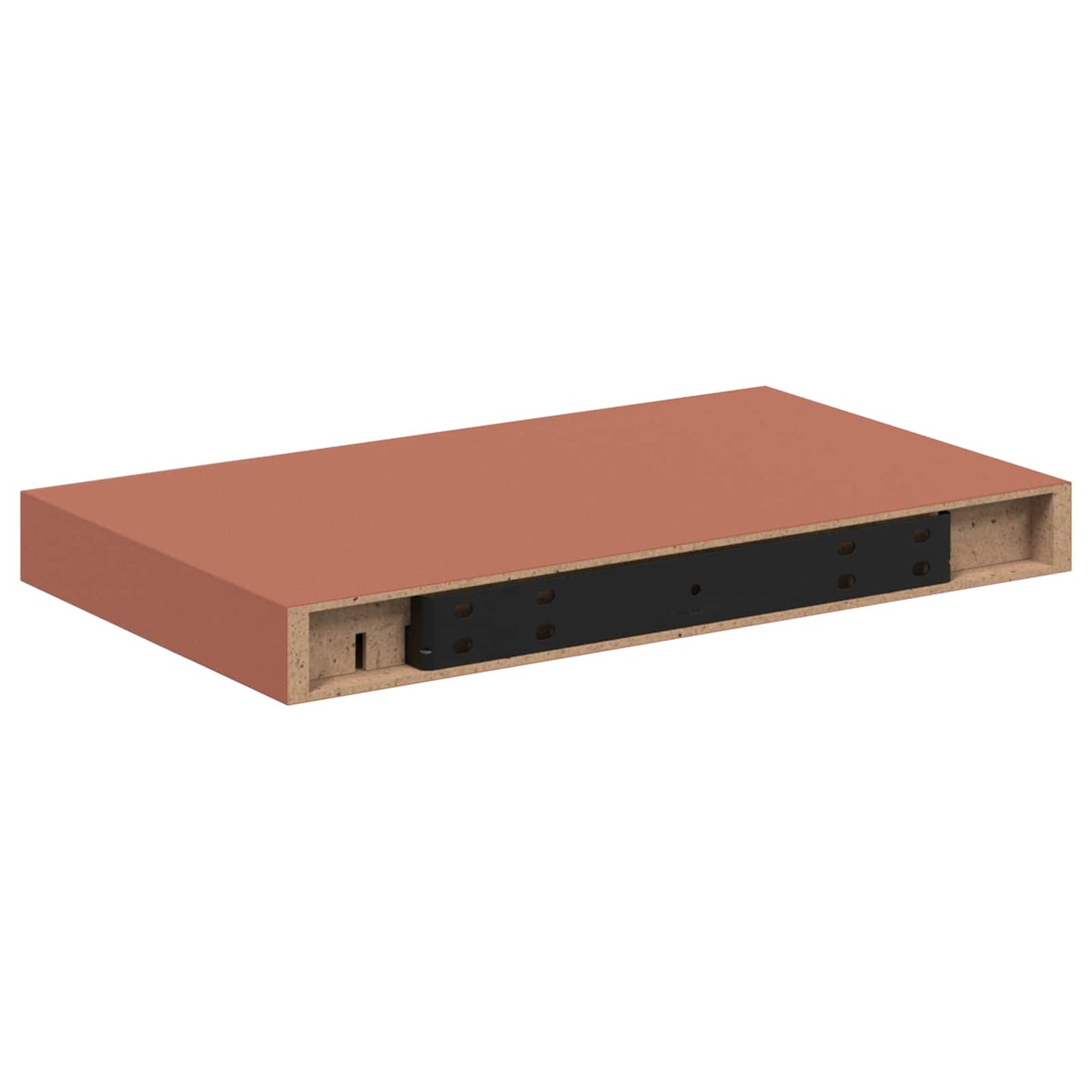 vidaXL Ράφι Τοίχου 2 pcs Κόκκινο 40 x 23,5 x 4 εκ Επεξεργασμένο ξύλο