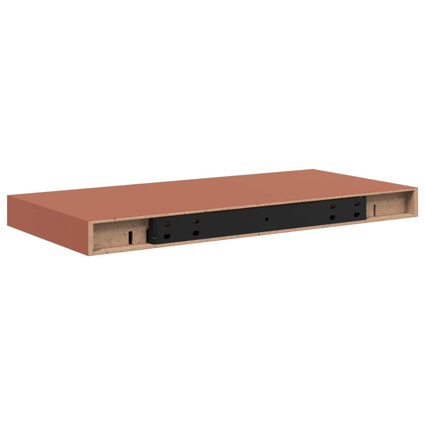 vidaXL Ράφι Τοίχου Επιτοίχιο 4 τμχ. Κόκκινο 50 x 23,5 x 3,8 εκ
