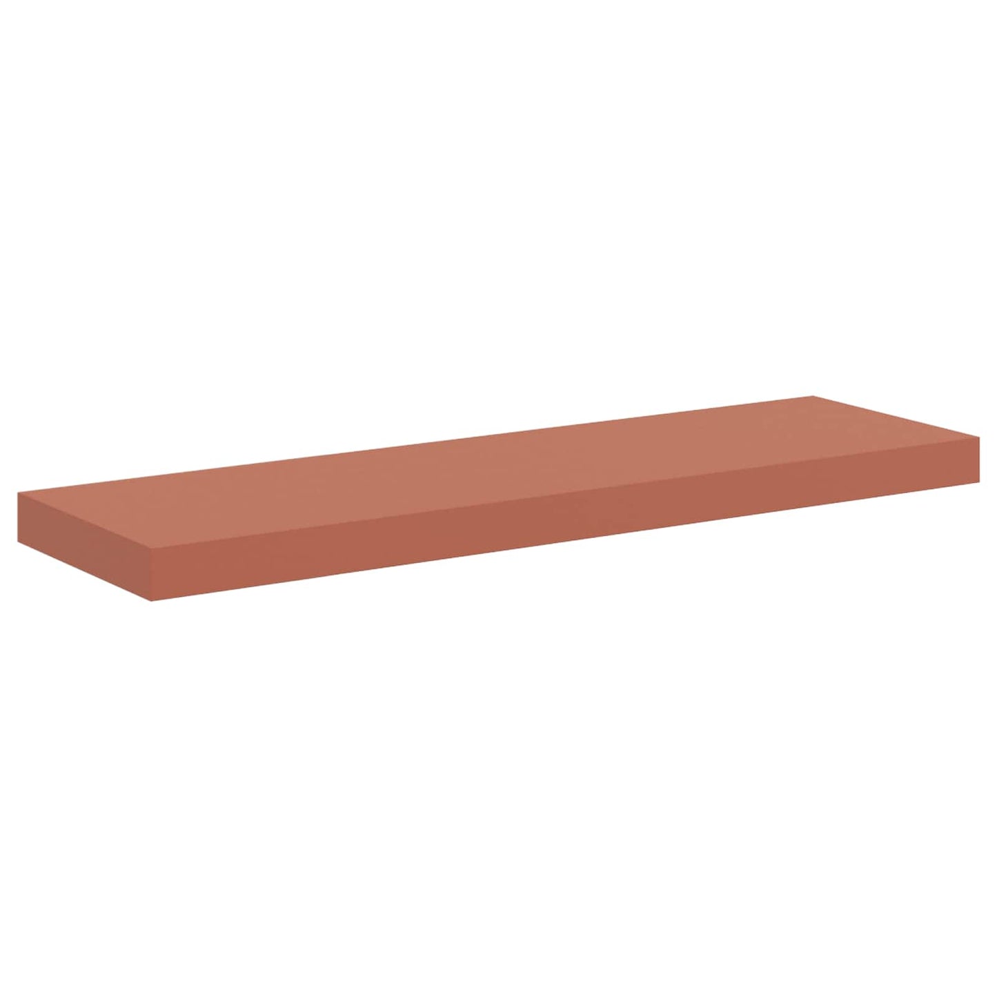 vidaXL Ράφι Τοίχου 2 pcs Κόκκινο 80 x 23,5 x 4 εκ Επεξεργασμένο ξύλο