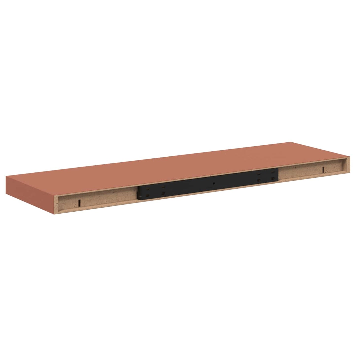 vidaXL Ράφι Τοίχου Επιτοίχιο 4 τμχ. Κόκκινο 80 x 23,5 x 3,8 cm