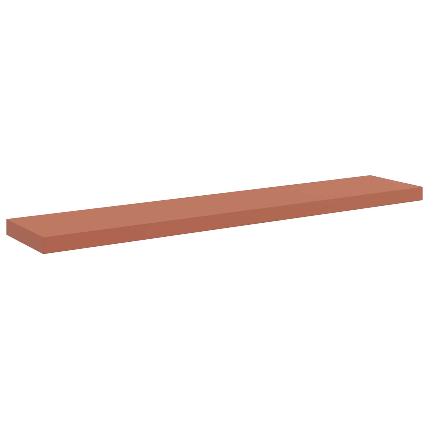 vidaXL Ράφι Τοίχου Επιτοίχιο 2 τμχ. Κόκκινο 120 x 23,5 x 3,8 cm