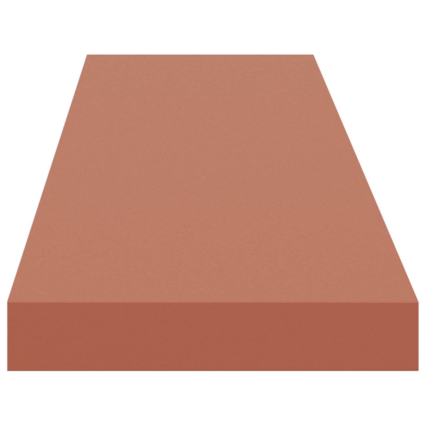 vidaXL Ράφι Τοίχου Επιτοίχιο 2 τμχ. Κόκκινο 120 x 23,5 x 3,8 cm