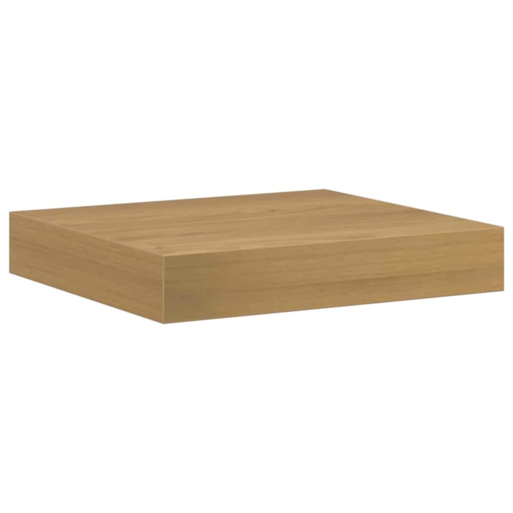 vidaXL Ράφι Τοίχου Επιτοίχιο 4 pcs Καφέ 23 x 23,5 x 3,8 cm