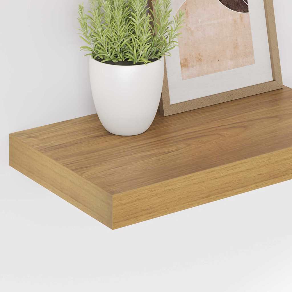 vidaXL Ράφι Τοίχου Επιτοίχιο Καφέ 40 x 23,5 x 3,8 εκ.