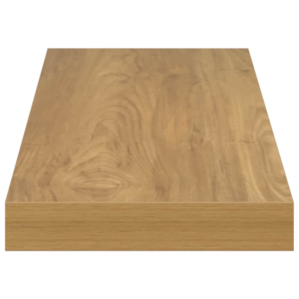vidaXL Ράφι Τοίχου Επιτοίχιο Καφέ 50 x 23 x 4 εκ. Επεξεργασμένο ξύλο