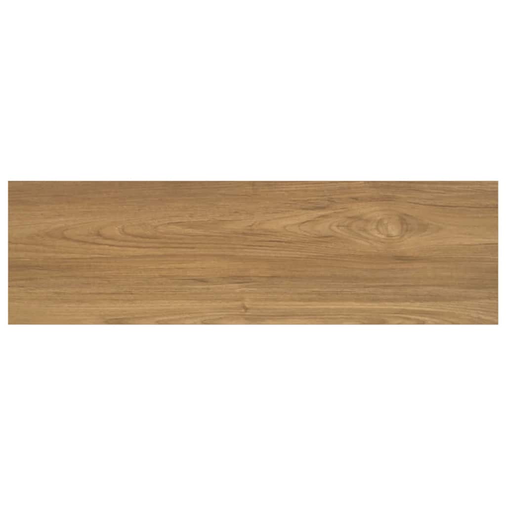 vidaXL Ράφι Τοίχου 2 τμχ. Καφέ 80 x 23,5 x 3,8 cm Επεξεργασμένο Ξύλο