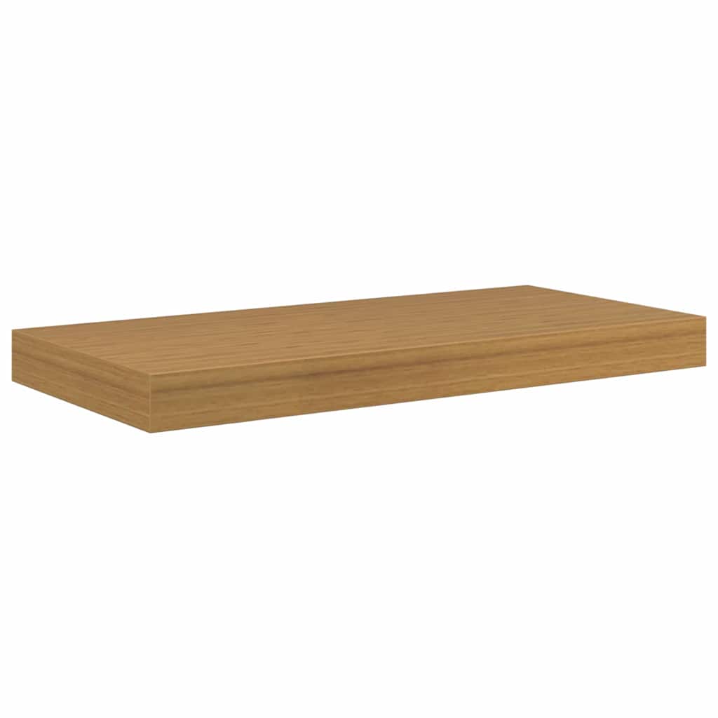 vidaXL Ράφι Τοίχου 2 pcs Μπεζ 50 x 23 x 4 εκ. Επεξεργασμένο ξύλο