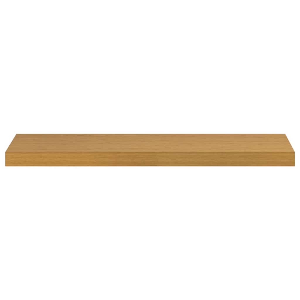vidaXL Ράφι Τοίχου 2 pcs Μπεζ 80 x 23,5 x 4 εκ Επεξεργασμένο ξύλο
