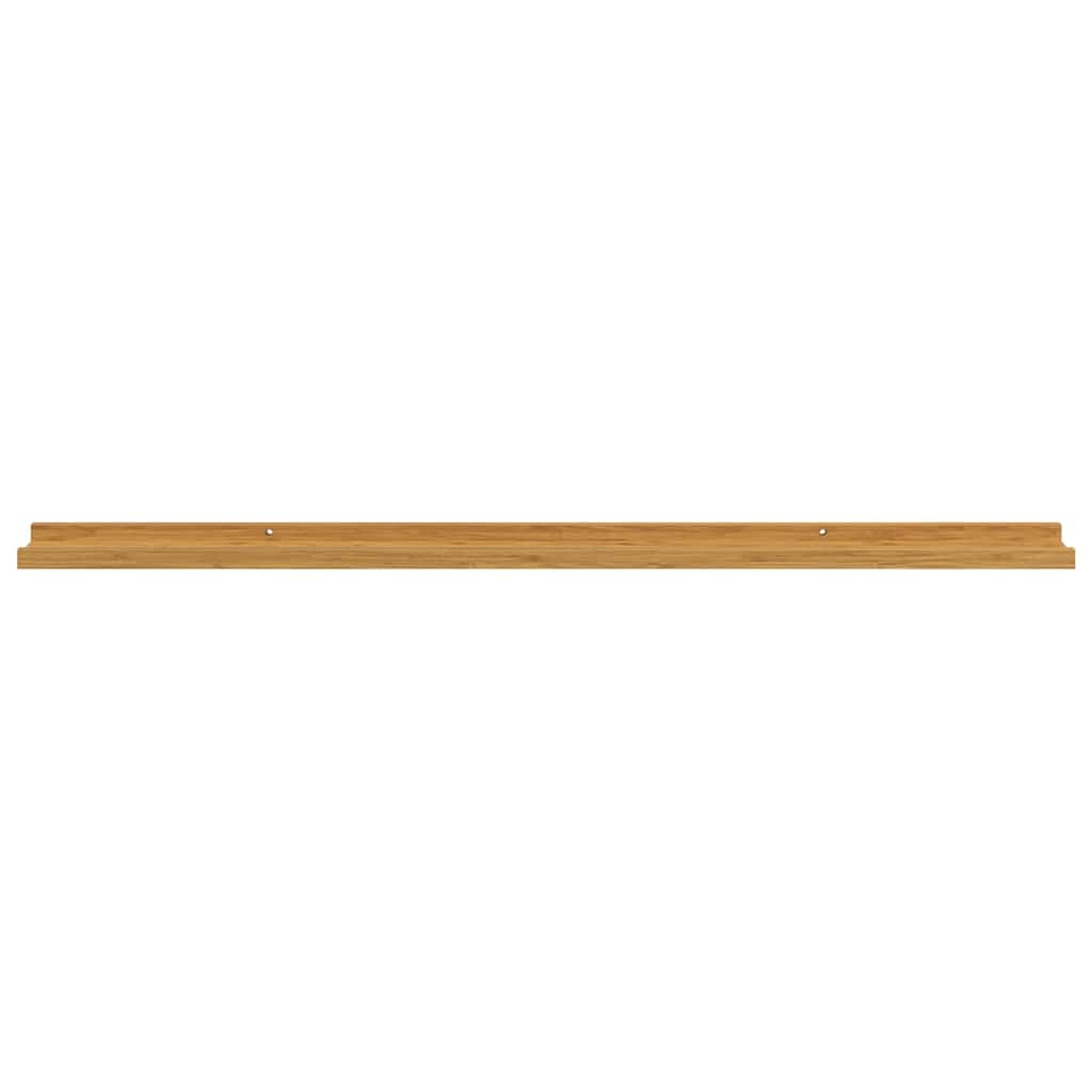 vidaXL Ράφι Τοίχου Επιτοίχιο 4 τμχ. Μπεζ 115 x 9 x 3 cm