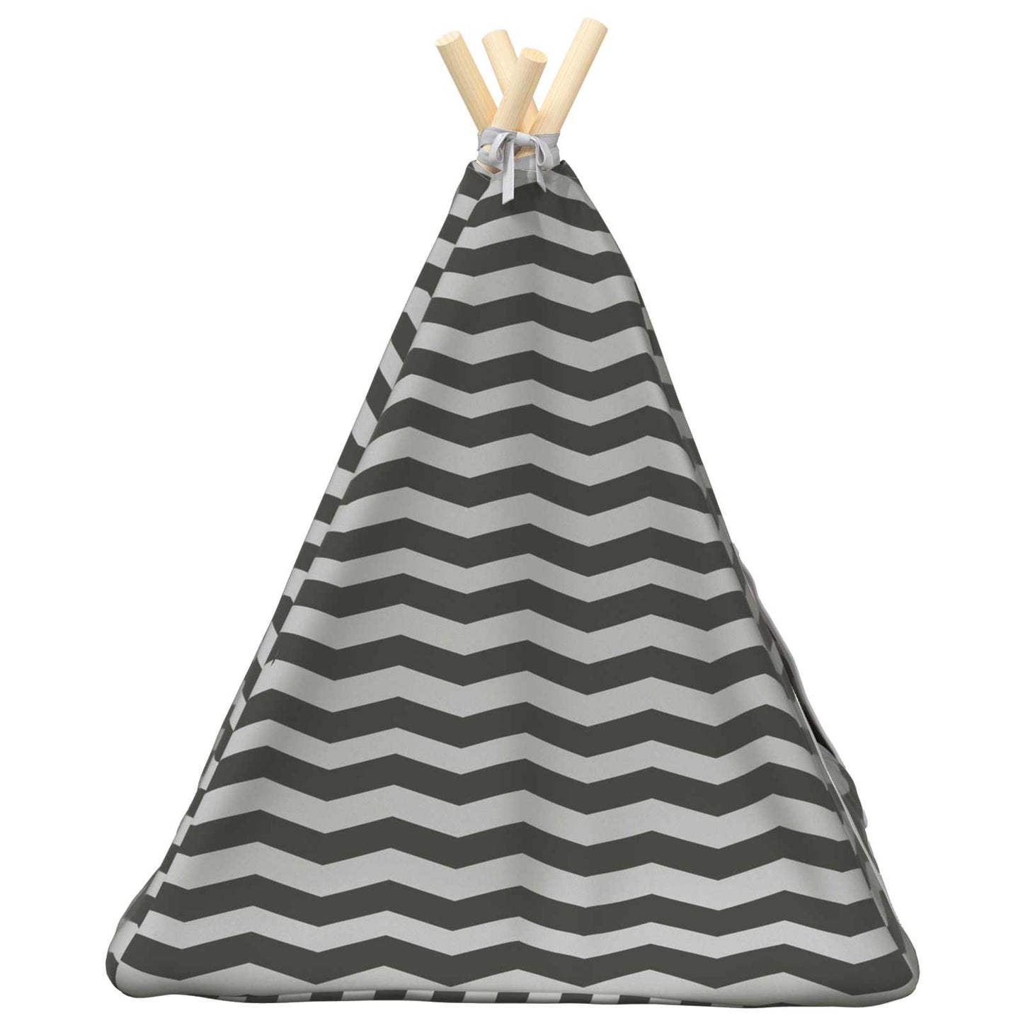 vidaXL Teepee για κατοικίδια με μαξιλάρι 50 x 50 x 60 cm Πολυεστέρας