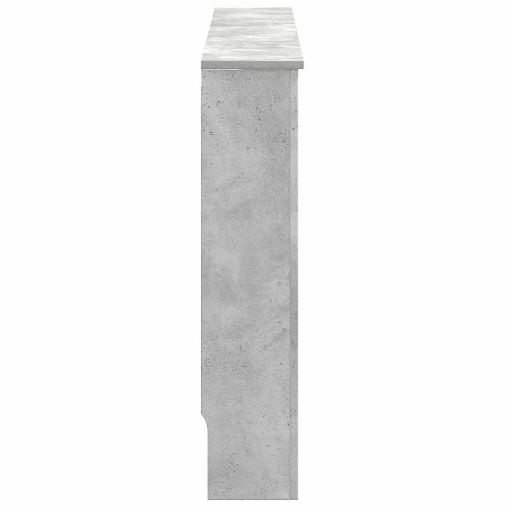 vidaXL Καπάκι Καλοριφέρ Σκυρόδεμα Γκρι 172 x 19 x 81,5 cm