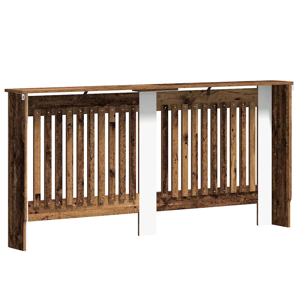 vidaXL Καπάκι Καλοριφέρ Παλιό Ξύλο 172 x 19 x 81,5 cm