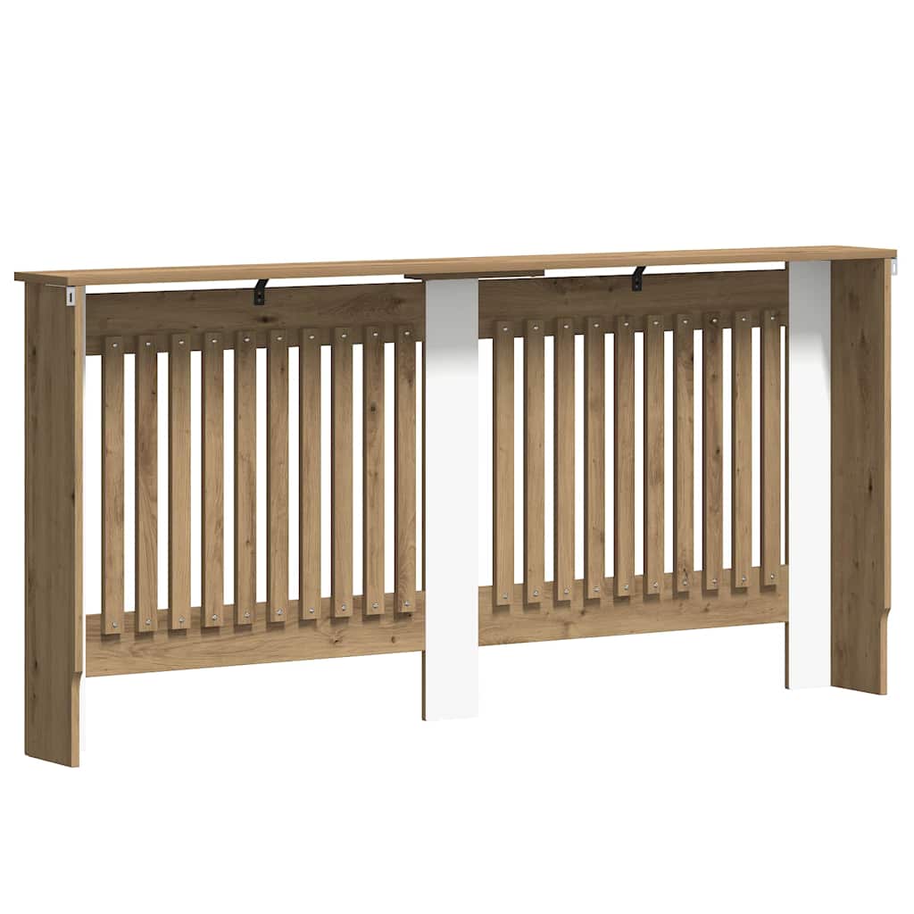 vidaXL Καπάκι Καλοριφέρ Artisan Oak 172 x 19 x 81,5 cm