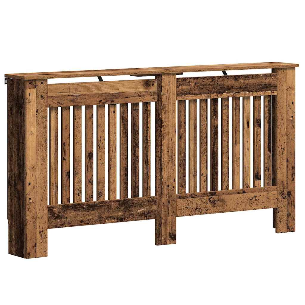 vidaXL Καπάκι Καλοριφέρ Παλιό Ξύλο 152 x 19 x 81,5 cm