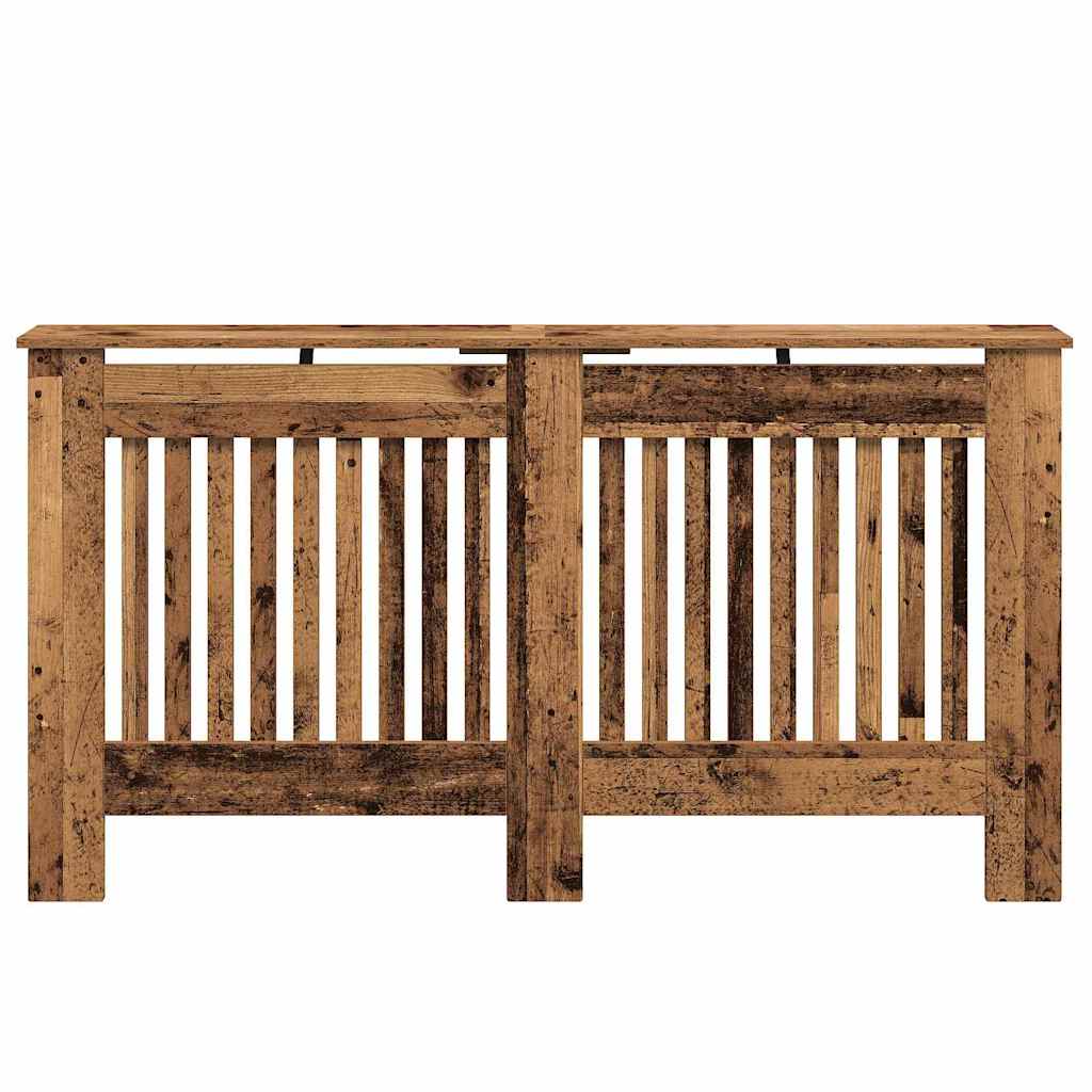 vidaXL Καπάκι Καλοριφέρ Παλιό Ξύλο 152 x 19 x 81,5 cm