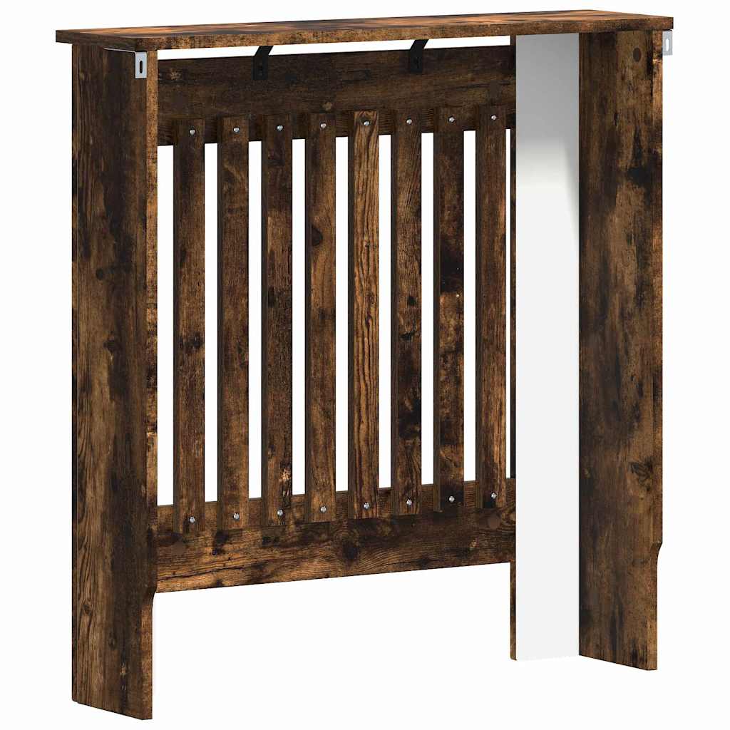 vidaXL Καπάκι Καλοριφέρ Καπνιστό Δρύς 78 x 19 x 81,5 cm