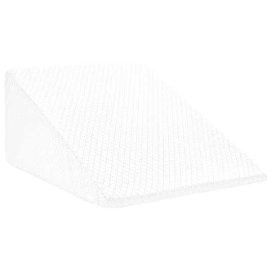 vidaXL Μαξιλάρι Ποδιών 60 x 50 x 30 εκ. Μαλακό Αφρός Μνήμης Λευκό