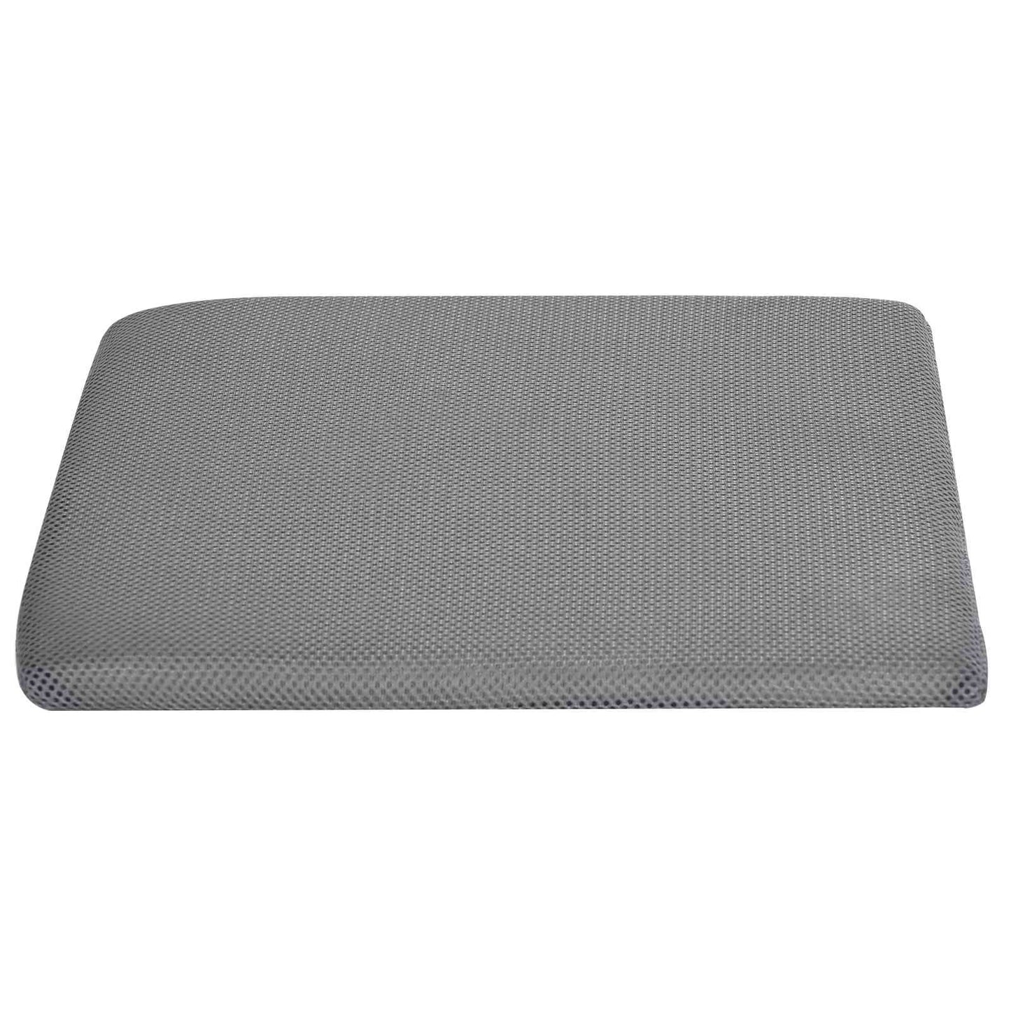 vidaXL Μαξιλάρια Καθίσματος Γκρι 39 x 38 x 8,5 εκ PU Αφρός