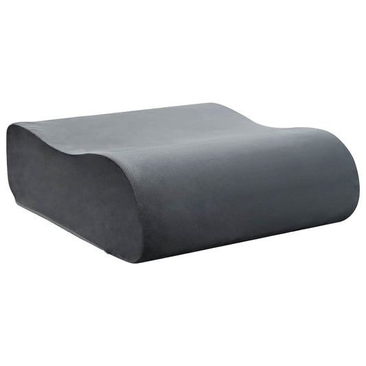 vidaXL Μαξιλάρια Καθίσματος Μονόχρωμο Γκρι 40 x 40 x 13 cm PU Αφρός