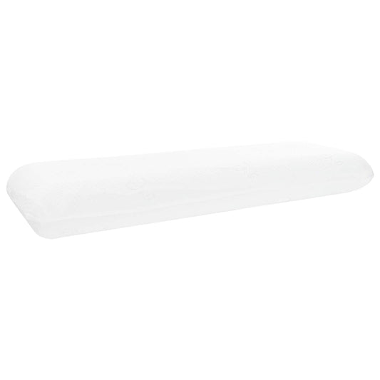vidaXL Μαξιλάρι Ύπνου 135 x 36 x 13 εκ Μεσαίο Τζελ Μνήμης Φόρμα Λευκό