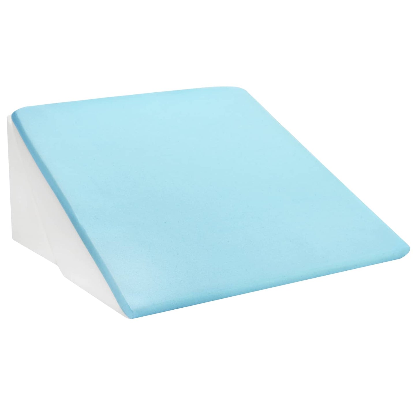 vidaXL Μαξιλάρι Γωνίας Γκρι 55 x 55 x 26 εκ. Αφρός Μνήμης