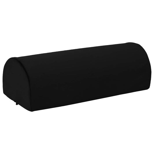 vidaXL Μαξιλάρι Στήριξης Ποδιών 42 x 18 x 13 εκ Σφιχτό PU Αφρός Μαύρο