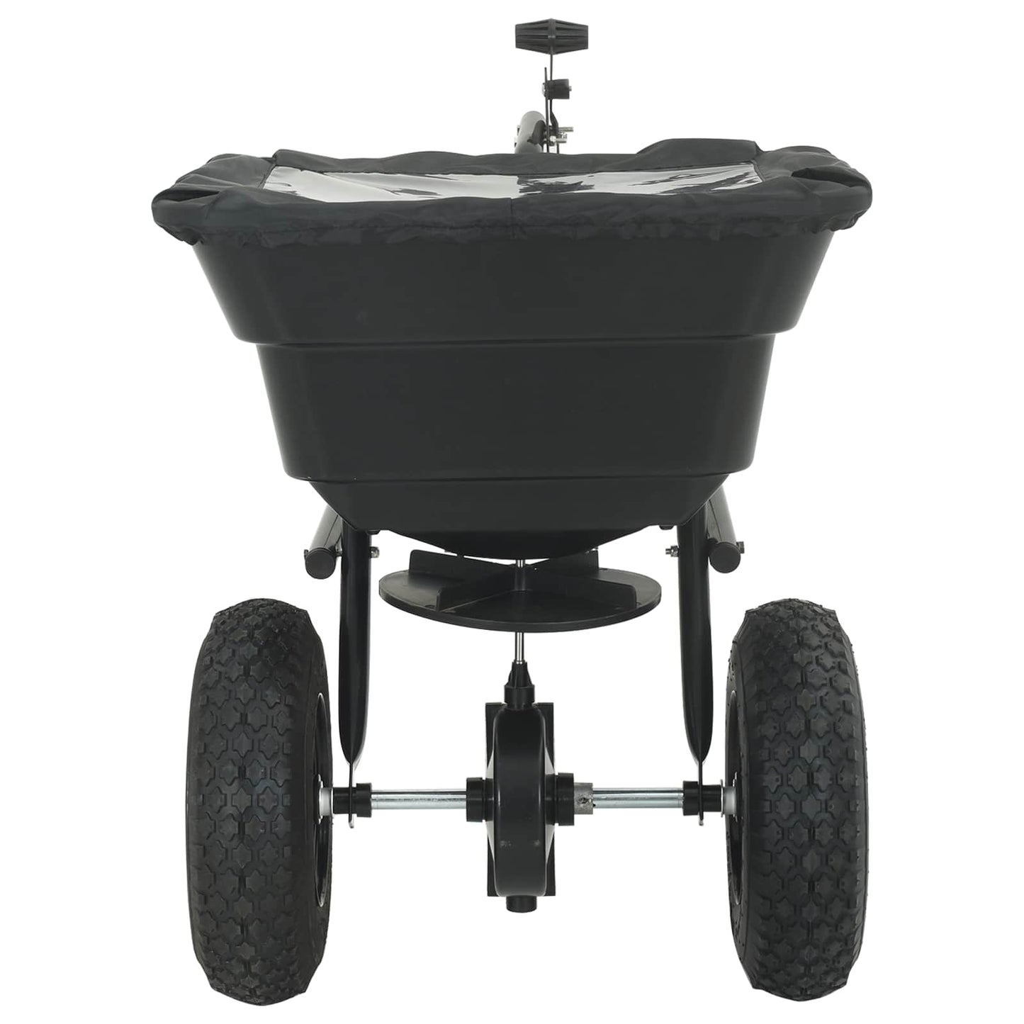 vidaXL Διασκορπιστής Μαύρο 53 x 108 x 74 εκ PVC και Ατσάλι