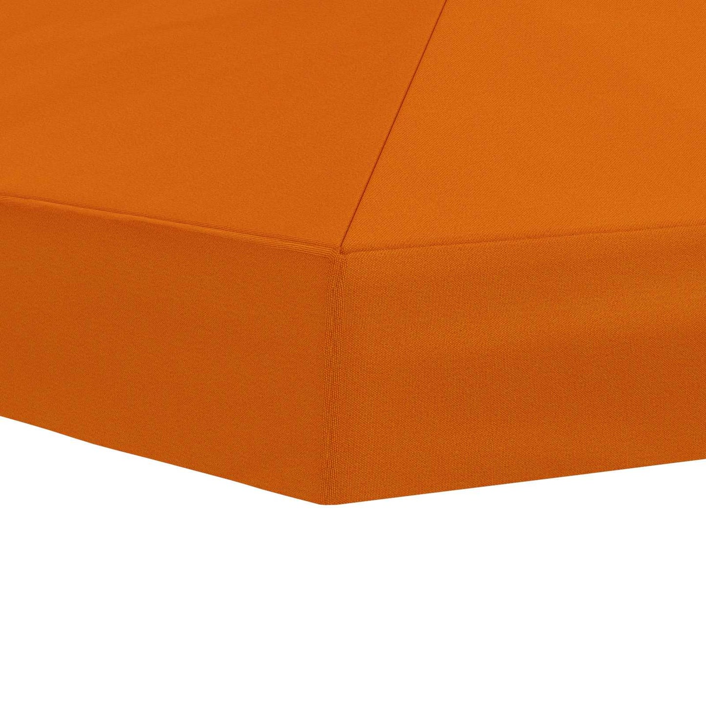 vidaXL Κάλυψη Σκηνής Γκαζebo 6 x 3 m Πορτοκαλί Πολυεστέρας 190