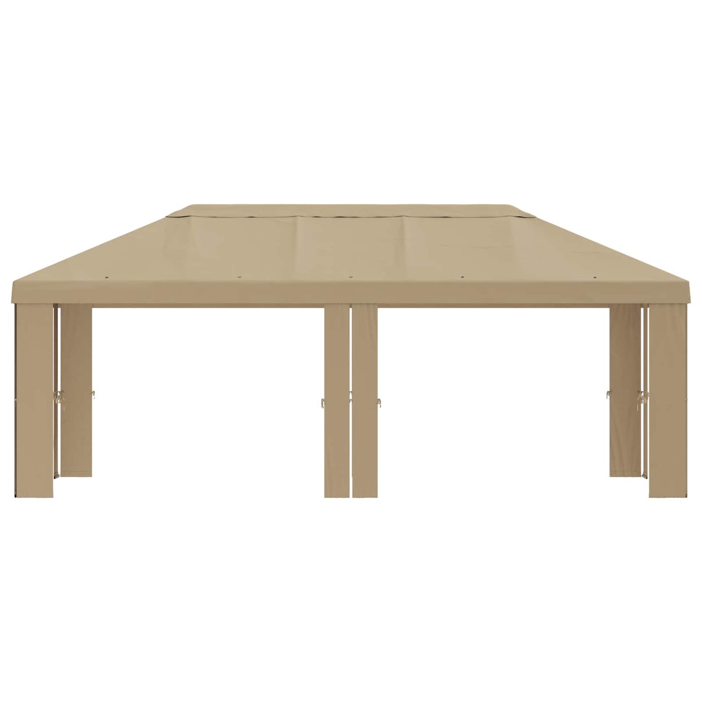 vidaXL Κάλυμμα Γκαζebo 6 x 3 m Μπεζ Πολυεστέρας 190 gsm