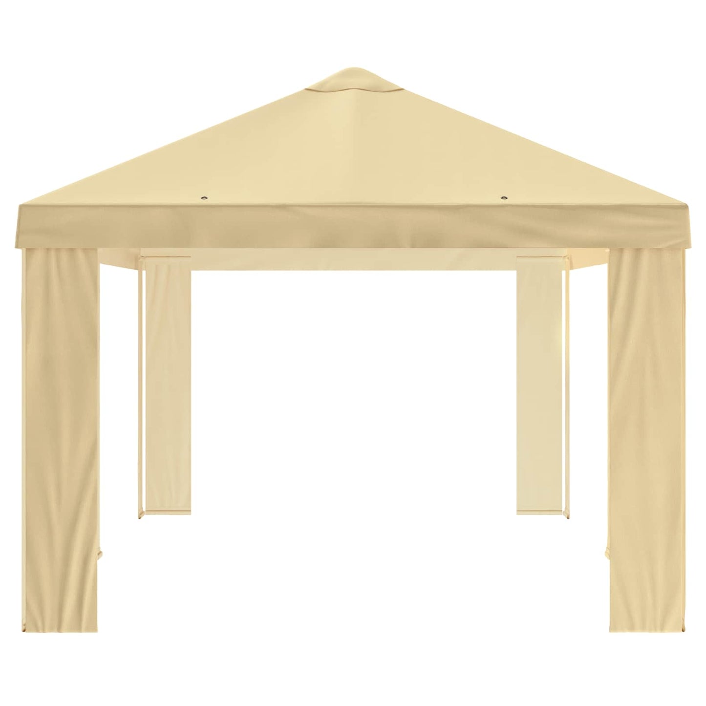 vidaXL Κάλυμμα Γκαζebo 6 x 3 m Κρεμ Πολυεστέρας 190 gsm