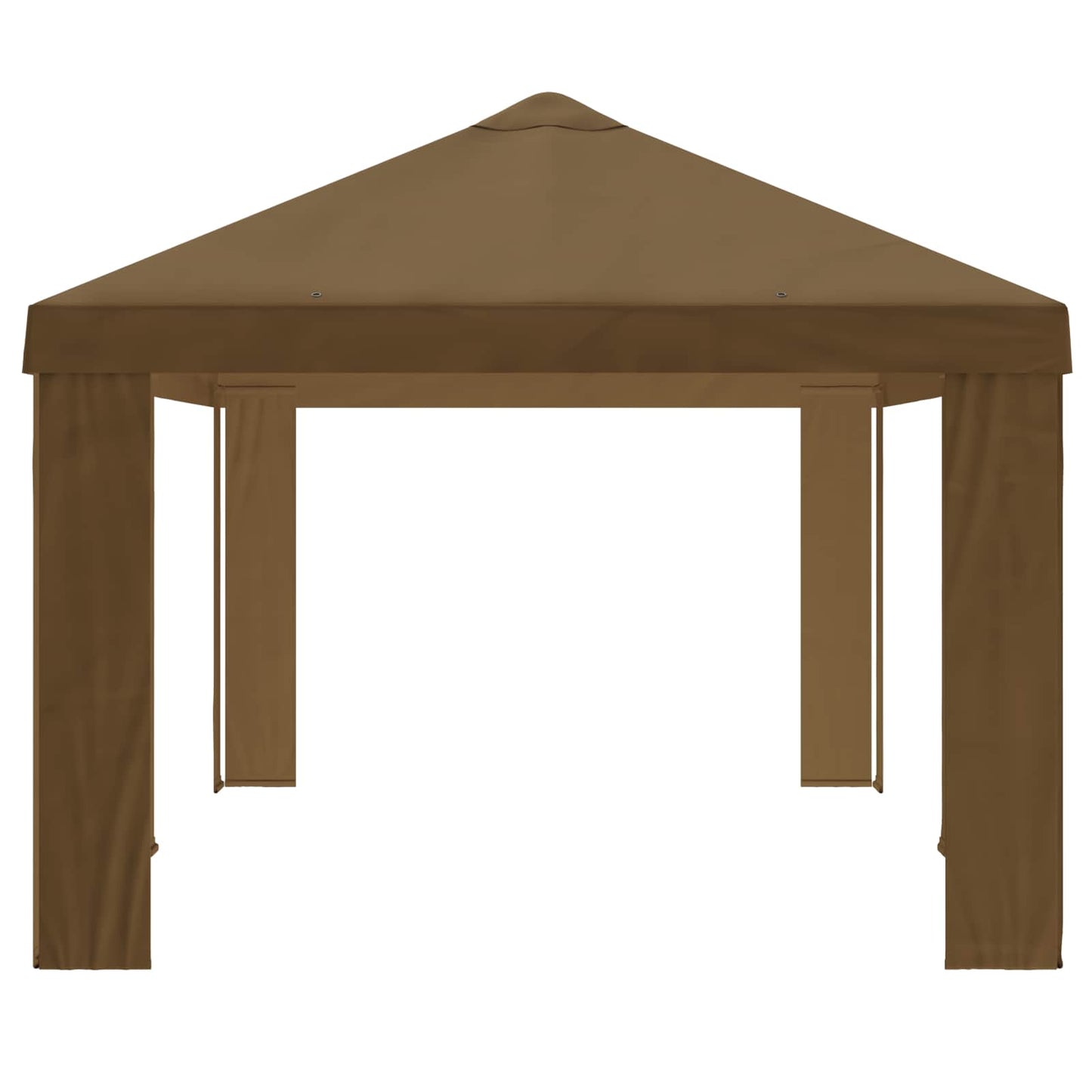 vidaXL Κάλυμμα Γκαζebo 6 x 3 m Taupe Πολυεστέρας 190 gsm