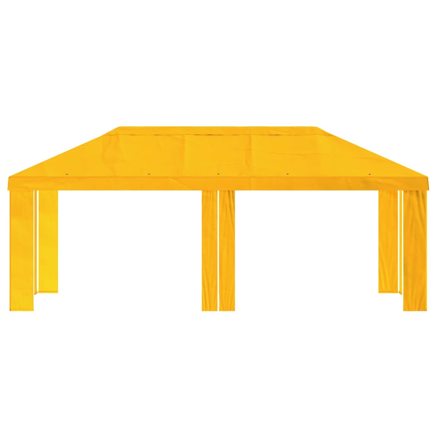 vidaXL Κάλυμμα Γκαζebo 6 x 3 m Κίτρινο Πολυεστέρας 190 gsm