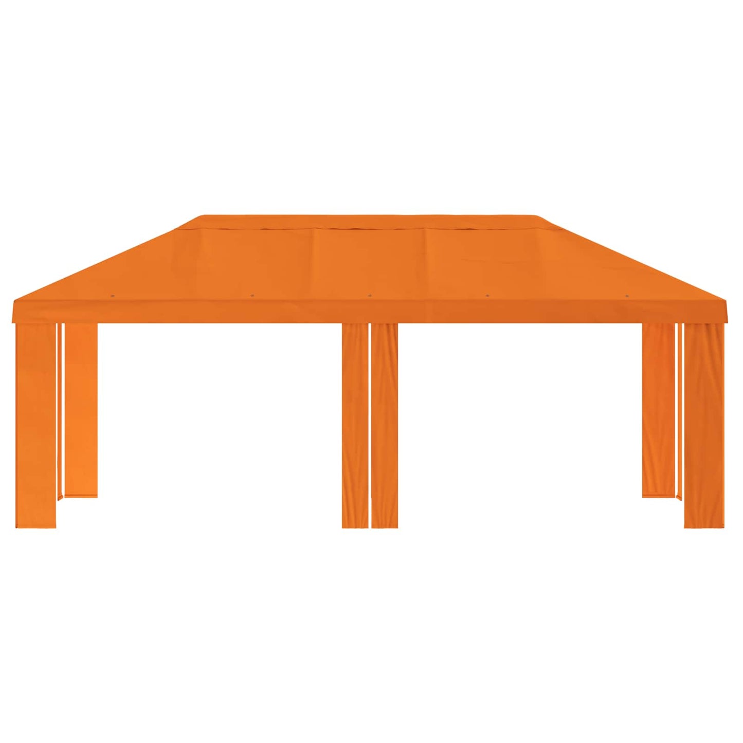 vidaXL Κάλυμμα Γκαζebo 6 x 3 m Πορτοκαλί Πολυεστέρας 190 gsm