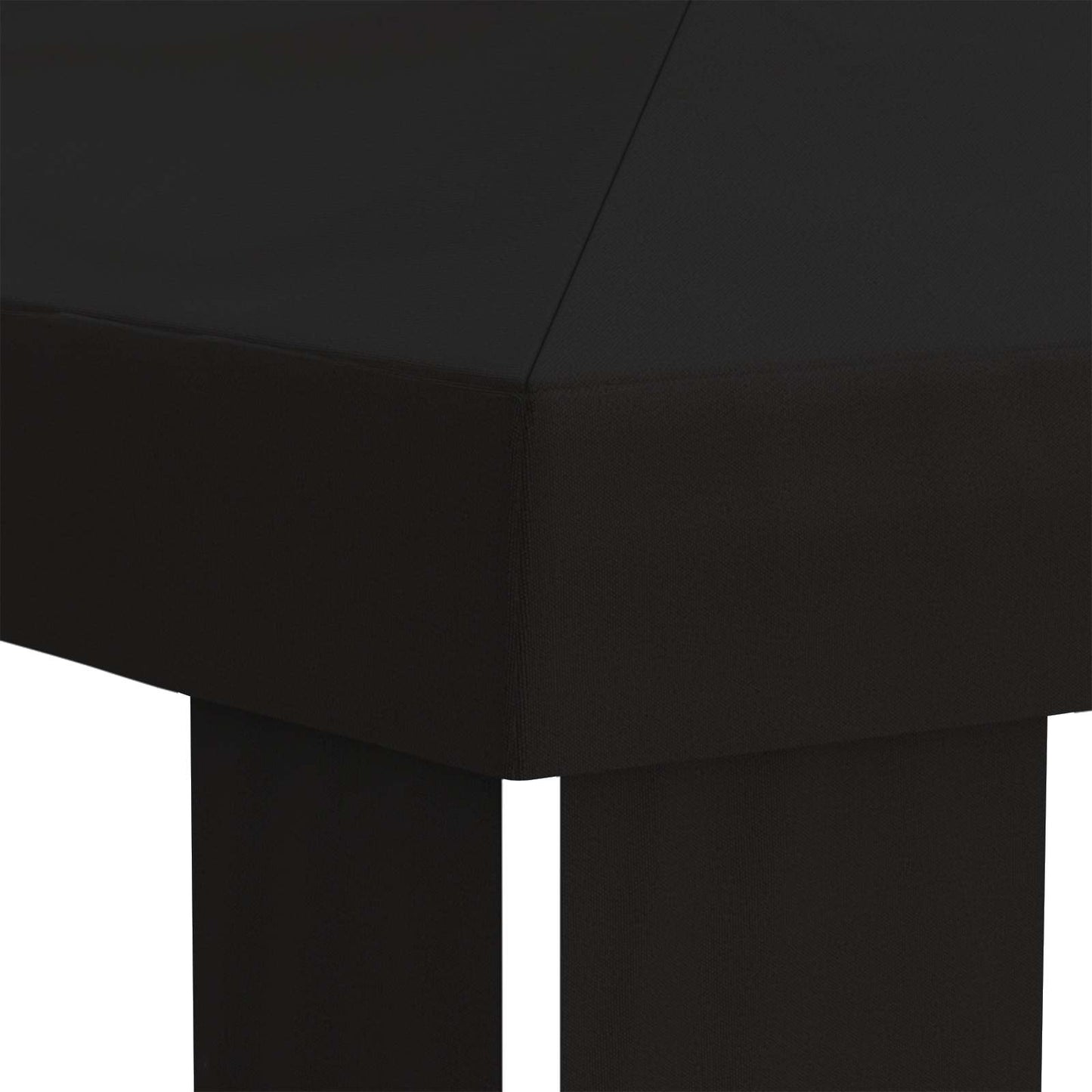 vidaXL Κάλυμμα Γκαζebo 6 x 3 m Μαύρο Πολυεστέρας 190 gsm