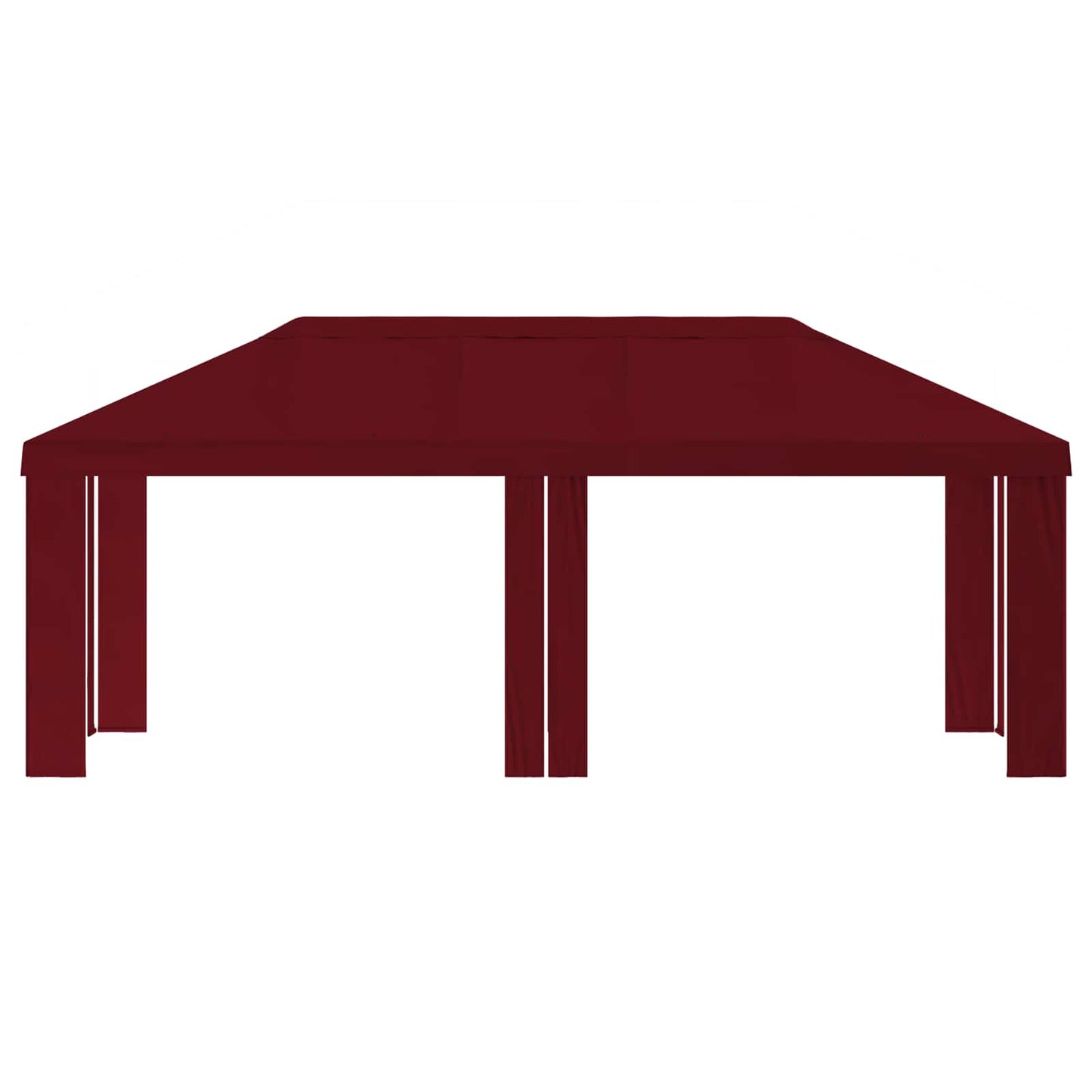 vidaXL Κάλυμμα Γκαζebo 6 x 3 m Μπορντό Πολυεστέρας 190 gsm
